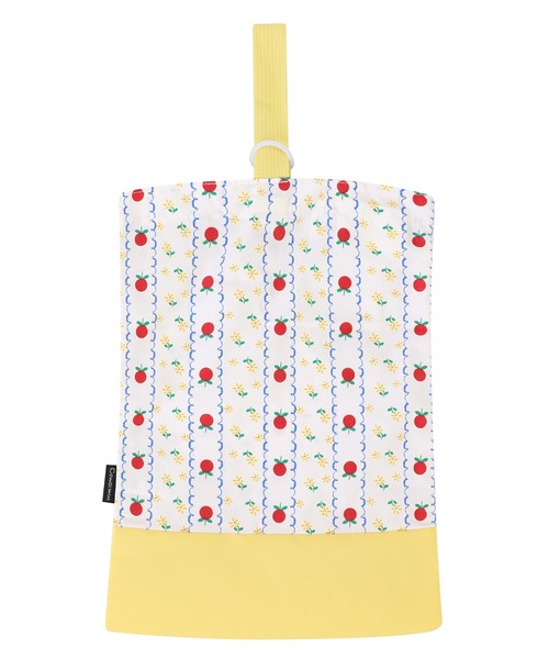 combimini（コンビミニ）の「シューズバッグ（シューズ小物/雑貨・キッズ・ネイビー/ライトグレー/ピンク/イエロー/グリーン/オフホワイト/ライトピンク/ベージュ・F）」の6枚目の写真