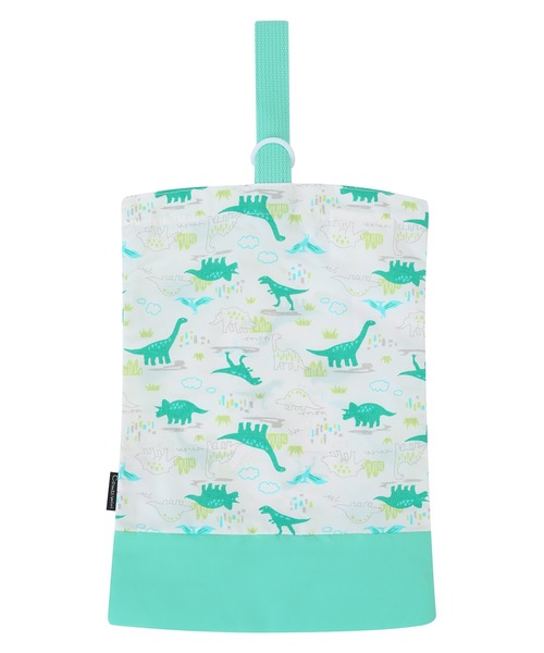 combimini（コンビミニ）の「シューズバッグ（シューズ小物/雑貨・キッズ・ネイビー/ライトグレー/ピンク/イエロー/グリーン/オフホワイト/ライトピンク/ベージュ・F）」の4枚目の写真