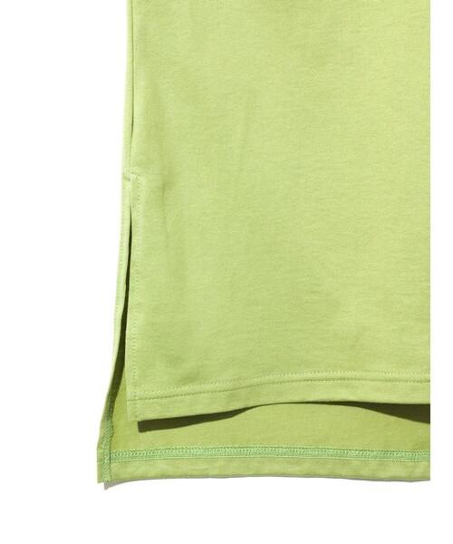 MIDIUMISOLID（ミディウミソリッド）の「MIDIUMISOLID for Ladies C/ネックワイドプルオーバー（Tシャツ/カットソー・レディース・ブラック/オフホワイト/グリーン・FREE）」の9枚目の写真