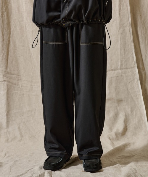 WETTEMPT（ウィテンプト）の「STITCH EASY SLACKS /ステッチイージー
