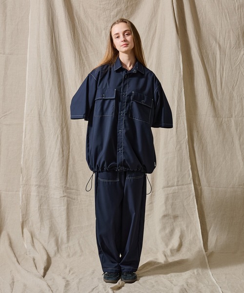 WETTEMPT(ウィテンプト)の「STITCH EASY SLACKS /ステッチイージースラックス(スラックス・メンズ・ネイビー/ダークグレー/ブラック・SMALL/LARGE/MEDIUM)」の20枚目の写真