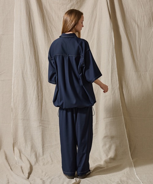 WETTEMPT(ウィテンプト)の「STITCH EASY SLACKS /ステッチイージースラックス(スラックス・メンズ・ネイビー/ダークグレー/ブラック・SMALL/LARGE/MEDIUM)」の22枚目の写真