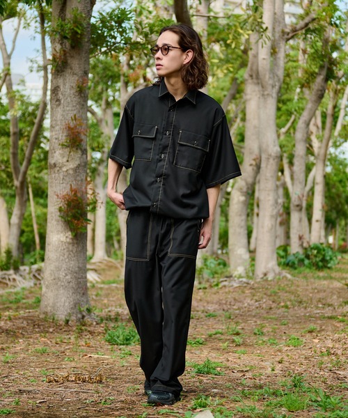 WETTEMPT（ウィテンプト）の「STITCH EASY SLACKS /ステッチイージー