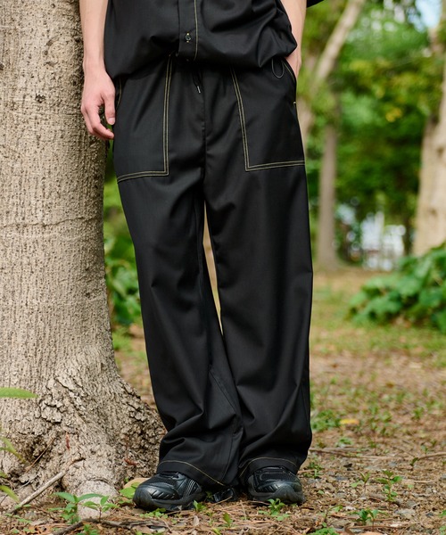 UNUSED STITCH EASY PANTS ステッチパンツ イージーパンツ WETTEMPT（ウィテンプト）の「STITCH EASY SLACKS /ステッチイージー
