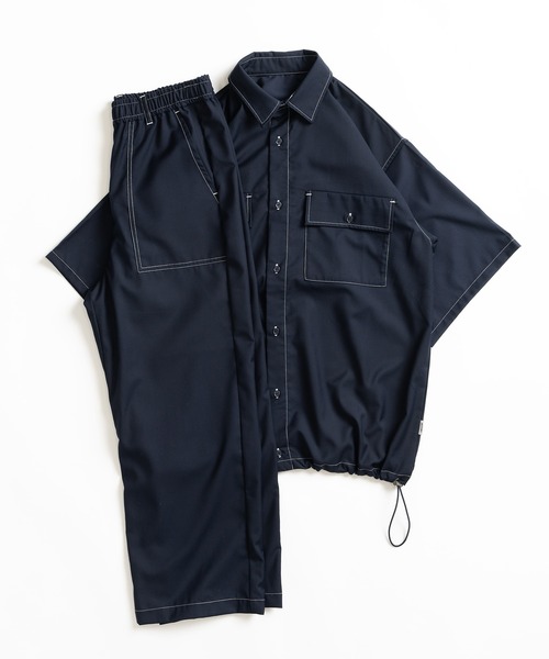 WETTEMPT(ウィテンプト)の「STITCH EASY SLACKS /ステッチイージースラックス(スラックス・メンズ・ネイビー/ダークグレー/ブラック・SMALL/LARGE/MEDIUM)」の13枚目の写真