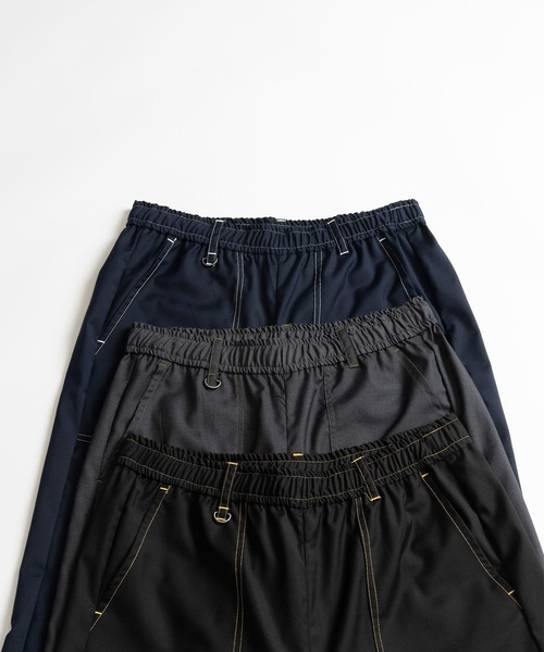WETTEMPT(ウィテンプト)の「STITCH EASY SLACKS /ステッチイージースラックス(スラックス・メンズ・ネイビー/ダークグレー/ブラック・SMALL/LARGE/MEDIUM)」の15枚目の写真