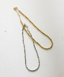 mystic | 【Lara&Heart】メタルビーズネックレス(ネックレス)