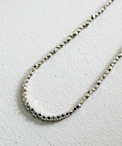 mystic(ミスティック)の「【Lara&Heart】メタルビーズネックレス(ネックレス・レディース・シルバー/ゴールド・ONE SIZE)」の4枚目の写真