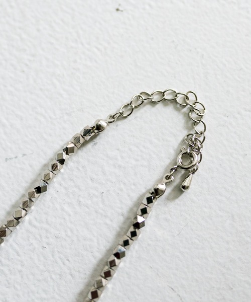 mystic(ミスティック)の「【Lara&Heart】メタルビーズネックレス(ネックレス・レディース・シルバー/ゴールド・ONE SIZE)」の5枚目の写真