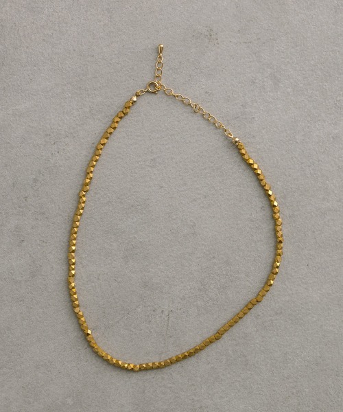 mystic(ミスティック)の「【Lara&Heart】メタルビーズネックレス(ネックレス・レディース・シルバー/ゴールド・ONE SIZE)」の6枚目の写真