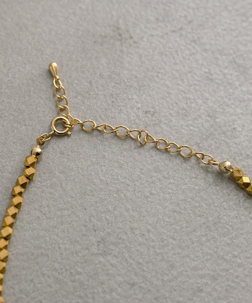 mystic(ミスティック)の「【Lara&Heart】メタルビーズネックレス(ネックレス・レディース・シルバー/ゴールド・ONE SIZE)」の8枚目の写真