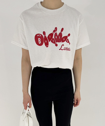 【BATSHEVA/バットシェバ】LANES GRAPHIC TEE