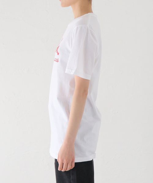 EDIT. FOR LULU（エディットフォールル）の「【BATSHEVA/バットシェバ】LANES GRAPHIC TEE（Tシャツ/カットソー・レディース・ホワイト・SMALL）」の4枚目の写真