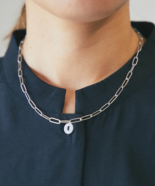 un dix cors（アンディコール）の「ステンレスチェーンネックレス（ネックレス・レディース・シルバー/ゴールド・FREE）」の12枚目の写真