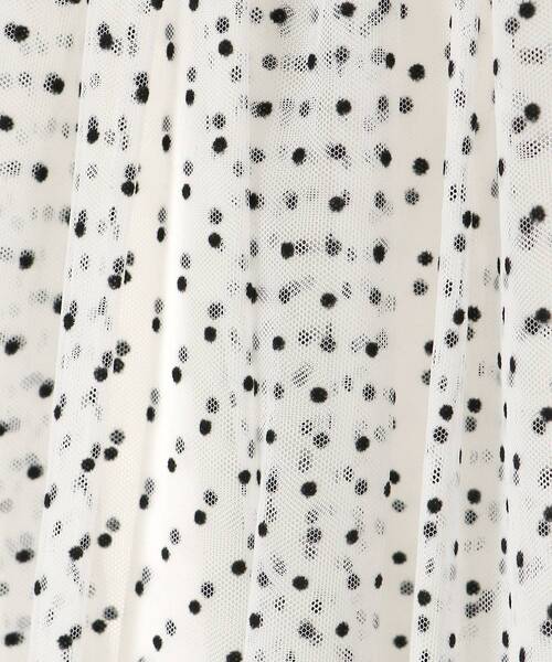 MAJESTIC LEGON(マジェスティックレゴン)の「ウエストロゴチュールスカート(スカート・レディース・ホワイト系その他/ブラック/オフホワイト・SMALL/MEDIUM)」の8枚目の写真