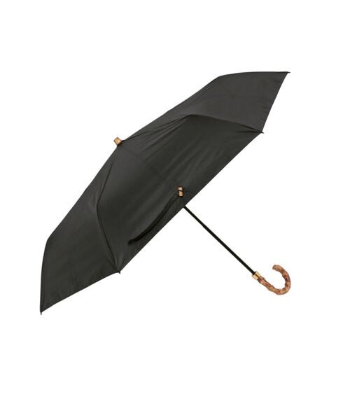 LAGUNAMOON（ラグナムーン）の「UVカットアンブレラ（折りたたみ傘・レディース・ブラック/ベージュ・FREE）」の2枚目の写真