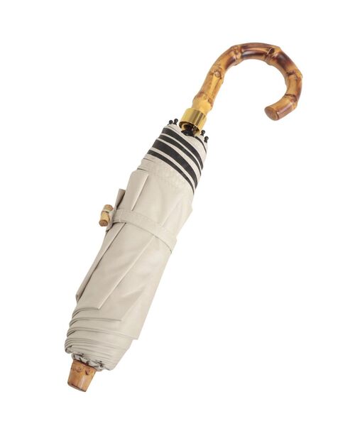 LAGUNAMOON（ラグナムーン）の「UVカットアンブレラ（折りたたみ傘・レディース・ブラック/ベージュ・FREE）」の4枚目の写真