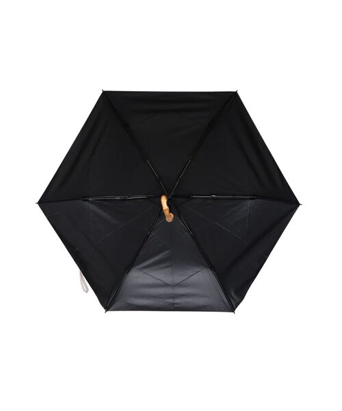 LAGUNAMOON（ラグナムーン）の「UVカットアンブレラ（折りたたみ傘・レディース・ブラック/ベージュ・FREE）」の6枚目の写真