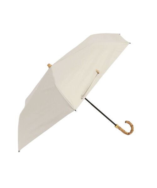 LAGUNAMOON（ラグナムーン）の「UVカットアンブレラ（折りたたみ傘・レディース・ブラック/ベージュ・FREE）」の9枚目の写真
