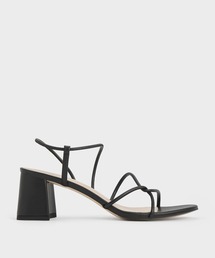 CHARLES & KEITH | Meadowメドーストラッピーブロックヒールサンダル(サンダル)