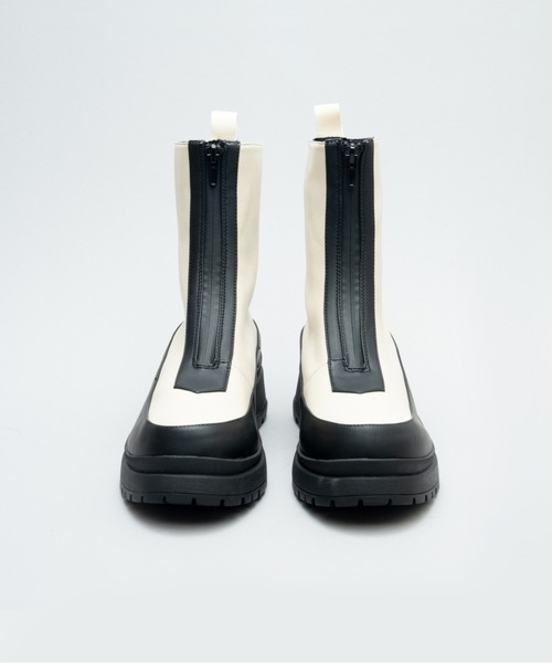 Lucida（ルシーダ）の「【レイン対応】Libertas /センタージップブーツ（ブーツ・レディース・ライトグレー/ブラック/アイボリー・39/38/37/36/35）」の13枚目の写真