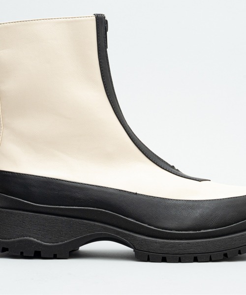 Lucida（ルシーダ）の「【レイン対応】Libertas /センタージップブーツ（ブーツ・レディース・ライトグレー/ブラック/アイボリー・39/38/37/36/35）」の11枚目の写真