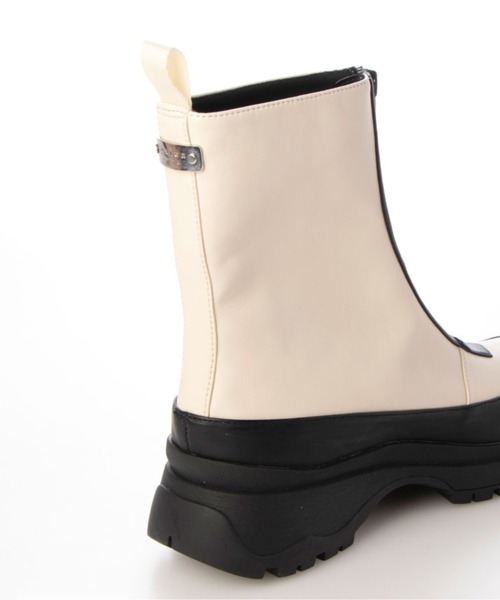 Lucida（ルシーダ）の「【レイン対応】Libertas /センタージップブーツ（ブーツ・レディース・ライトグレー/ブラック/アイボリー・39/38/37/36/35）」の10枚目の写真