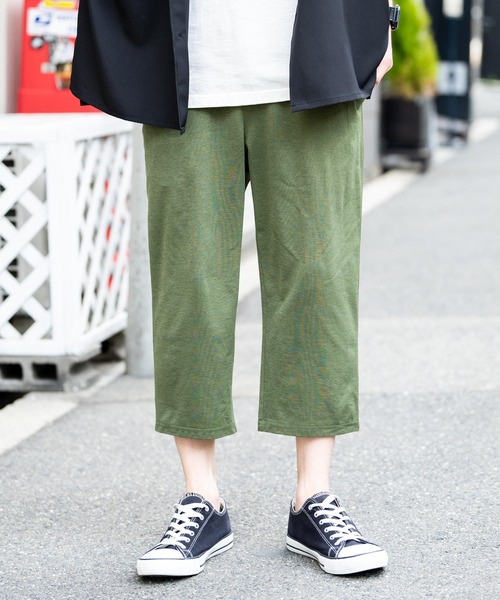 Rocky Monroe（ロッキーモンロー）の「接触冷感 ストレッチクロップドイージーパンツ（その他パンツ・メンズ・杢グレー/ブラック/カーキ/ベージュ/ネイビー・M/L/XL）」の13枚目の写真