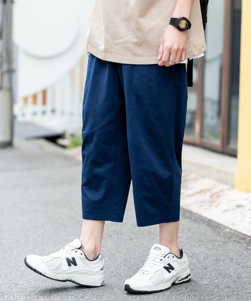 Rocky Monroe（ロッキーモンロー）の「接触冷感 ストレッチクロップドイージーパンツ（その他パンツ・メンズ・杢グレー/ブラック/カーキ/ベージュ/ネイビー・M/L/XL）」の14枚目の写真