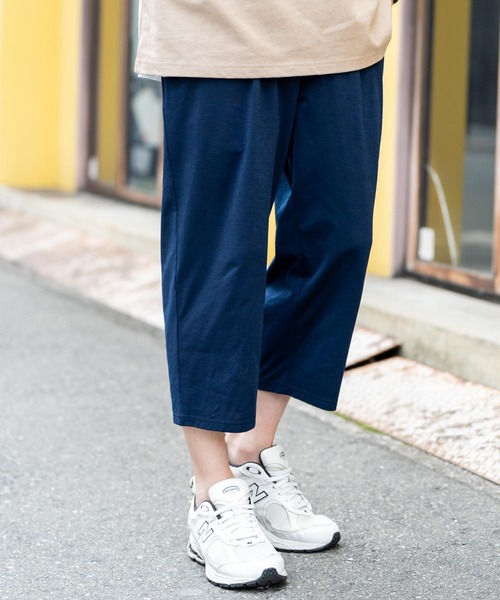 Rocky Monroe（ロッキーモンロー）の「接触冷感 ストレッチクロップドイージーパンツ（その他パンツ・メンズ・杢グレー/ブラック/カーキ/ベージュ/ネイビー・M/L/XL）」の15枚目の写真