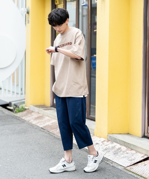 Rocky Monroe（ロッキーモンロー）の「接触冷感 ストレッチクロップドイージーパンツ（その他パンツ・メンズ・杢グレー/ブラック/カーキ/ベージュ/ネイビー・M/L/XL）」の16枚目の写真