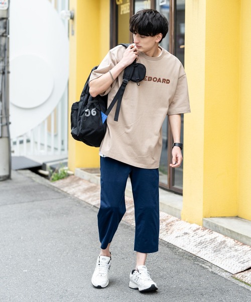 Rocky Monroe（ロッキーモンロー）の「接触冷感 ストレッチクロップドイージーパンツ（その他パンツ・メンズ・杢グレー/ブラック/カーキ/ベージュ/ネイビー・M/L/XL）」の17枚目の写真