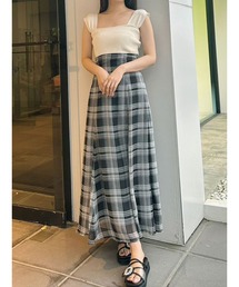 MERCURYDUO | ベアニットドッキングコルセットワンピース(ワンピース)