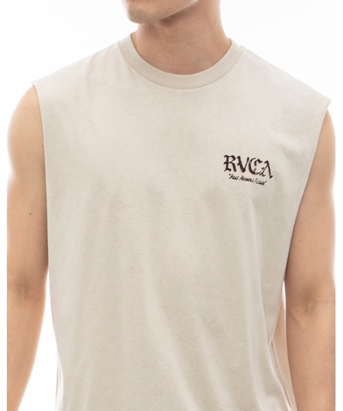 RVCA（ルーカ）の「RVCA メンズ ROSE CT タンクトップ 【2024年夏モデル】/ルーカマッスルタンクトップ（タンクトップ・メンズ・ブラウン/グレー/パープル・MEDIUM/LARGE/X-LARGE/SMALL）」の11枚目の写真