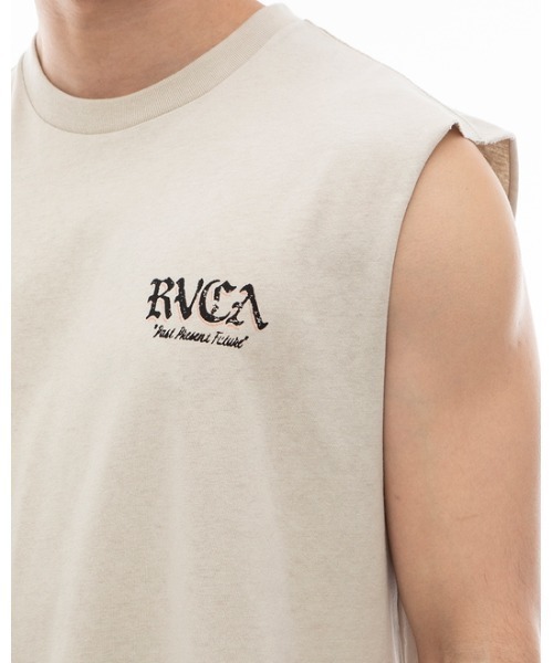 RVCA（ルーカ）の「RVCA メンズ ROSE CT タンクトップ 【2024年夏モデル】/ルーカマッスルタンクトップ（タンクトップ・メンズ・ブラウン/グレー/パープル・MEDIUM/LARGE/X-LARGE/SMALL）」の6枚目の写真
