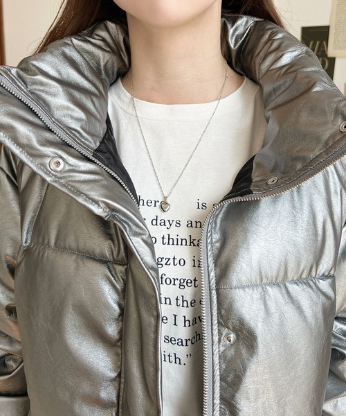 moment+（モーメントプラス）の「スタンドカラーファイバーダウン