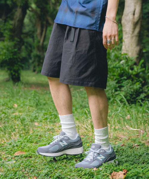 417 EDIFICE（フォーワンセブンエディフィス）の「ストレッチ ワイドワークショーツ（カーゴパンツ・メンズ・ブラック/ベージュ/オリーブ・MEDIUM/LARGE）」の2枚目の写真