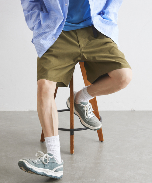 417 EDIFICE（フォーワンセブンエディフィス）の「ストレッチ ワイドワークショーツ（カーゴパンツ・メンズ・ブラック/ベージュ/オリーブ・MEDIUM/LARGE）」の21枚目の写真