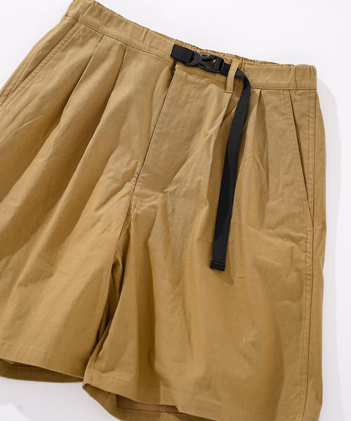 417 EDIFICE（フォーワンセブンエディフィス）の「ストレッチ ワイドワークショーツ（カーゴパンツ・メンズ・ブラック/ベージュ/オリーブ・MEDIUM/LARGE）」の11枚目の写真