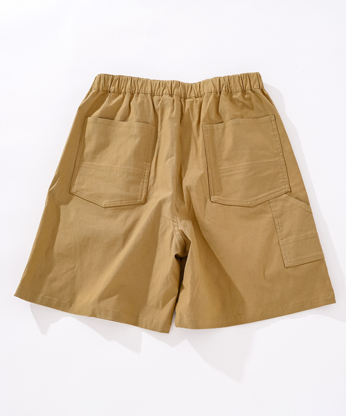 417 EDIFICE（フォーワンセブンエディフィス）の「ストレッチ ワイドワークショーツ（カーゴパンツ・メンズ・ブラック/ベージュ/オリーブ・MEDIUM/LARGE）」の10枚目の写真