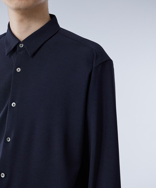 UNITED TOKYO（ユナイテッドトウキョウ）の「SUPER STRETCH ロングスリーブシャツ｜セットアップ着用可能（シャツ/ブラウス・メンズ・ダークグレー/その他17/ライトグレー・2/3/1）」の11枚目の写真