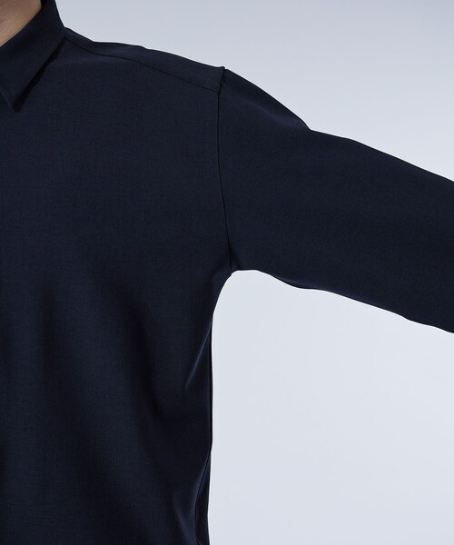 UNITED TOKYO（ユナイテッドトウキョウ）の「SUPER STRETCH ロングスリーブシャツ｜セットアップ着用可能（シャツ/ブラウス・メンズ・ダークグレー/その他17/ライトグレー・2/3/1）」の13枚目の写真