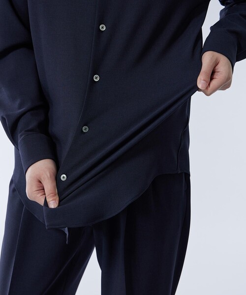 UNITED TOKYO（ユナイテッドトウキョウ）の「SUPER STRETCH ロングスリーブシャツ｜セットアップ着用可能（シャツ/ブラウス・メンズ・ダークグレー/その他17/ライトグレー・2/3/1）」の16枚目の写真
