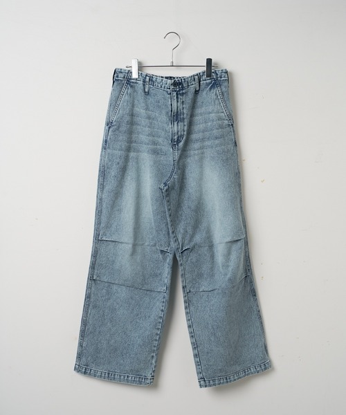 WEGO（ウィゴー）の「WEGO/デニムパラシュートパンツ（デニムパンツ・メンズ・スミクロ/コバルトブルー・LARGE/MEDIUM）」の3枚目の写真