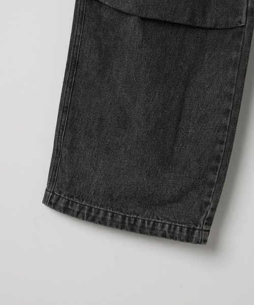 WEGO（ウィゴー）の「WEGO/デニムパラシュートパンツ（デニムパンツ・メンズ・スミクロ/コバルトブルー・LARGE/MEDIUM）」の9枚目の写真