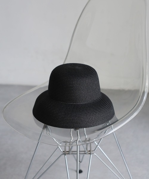 Riberry（リベリー）の「ツバ広ストローハット/カサブランカハット（ハット・レディース・アイボリー/ブラウン/ベージュ/ブラック/ホワイト・FREE）」の16枚目の写真