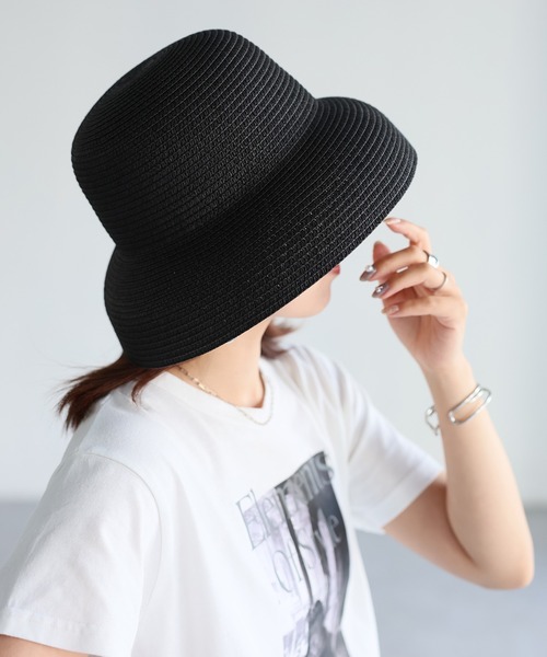 さゆり❗️カサブランカハット ナチュラルツートン 定価¥29,700 Amazon | (田中帽子)Casablanca（カサブランカ）カサブランカ 7