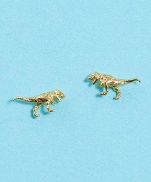 gargle（ガーグル）の「gargle ガーグル：サイエンスシリーズ　プチメタルダイナソー　恐竜　ティラノサウルス　トリケラトプス　プテラノドン　ブラキオサウルス　ピアス（ピアス（両耳用））」