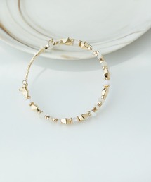 ROPE' PICNIC | 天然石ミックスパーツ2連ブレスレット(ブレスレット)