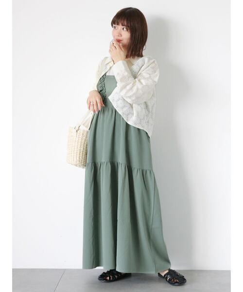 ehka sopo(エヘカソポ)の「総レースシャツ(シャツ/ブラウス・レディース・ブラック/キナリ/オフホワイト・F)」の14枚目の写真